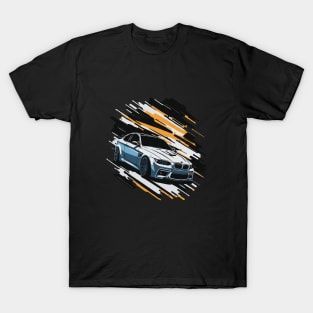 BMW M5 F10 Vintage Car T-Shirt